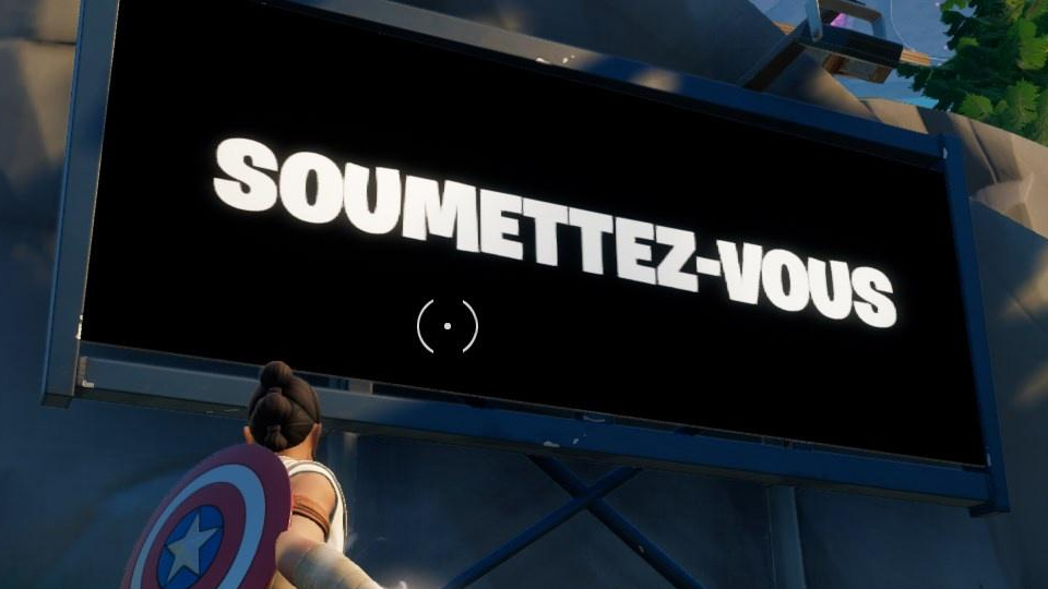 Panneau d’affichage extraterrestre Fortnite, où en trouver ?