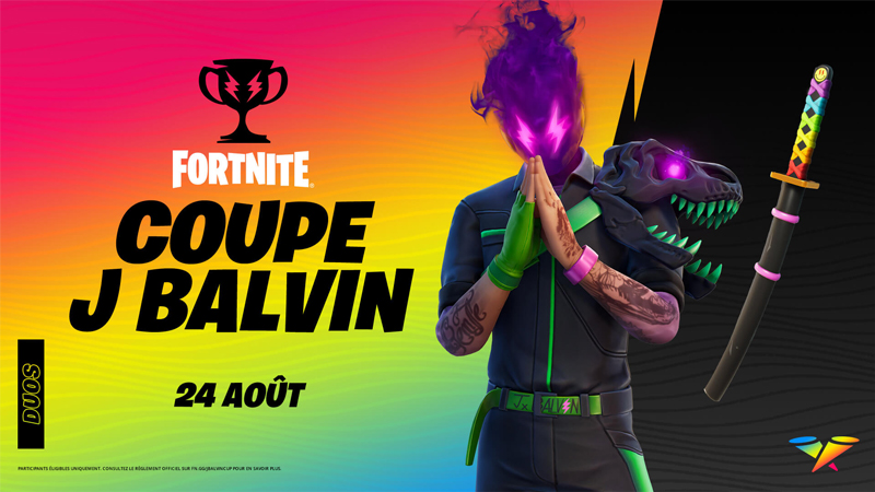 Coupe J Balvin Fortnite, comment y participer ?