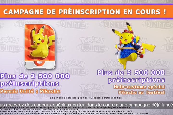 Pokémon Unite mobile, comment se préinscrire sur iOS et Android ?