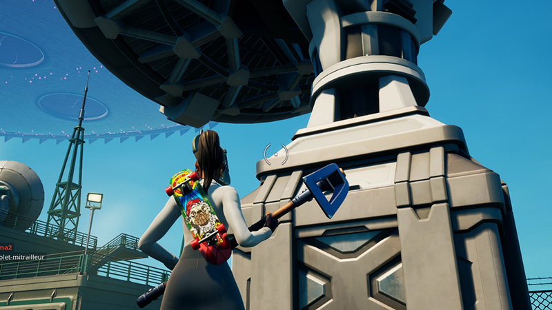 Couper l’alimentation électrique des antennes radar dans Fortnite, défi saison 7