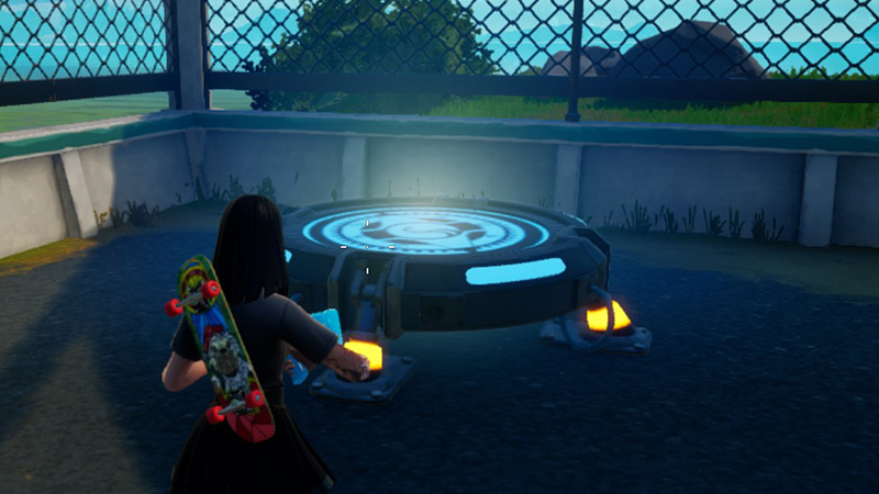 Utiliser un tremplin ou un Jump Vent et parcourir 100 m avant d’atterrir dans Fortnite, défi saison 8