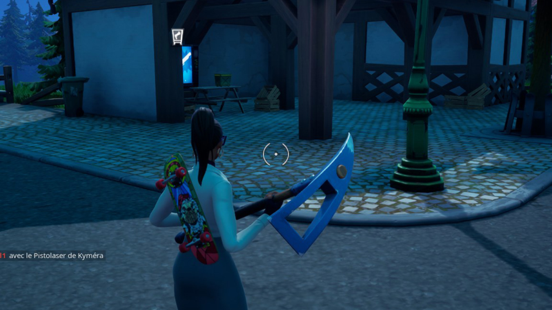 Placer des panneaux d’avertissement dans Fortnite, défi saison 7