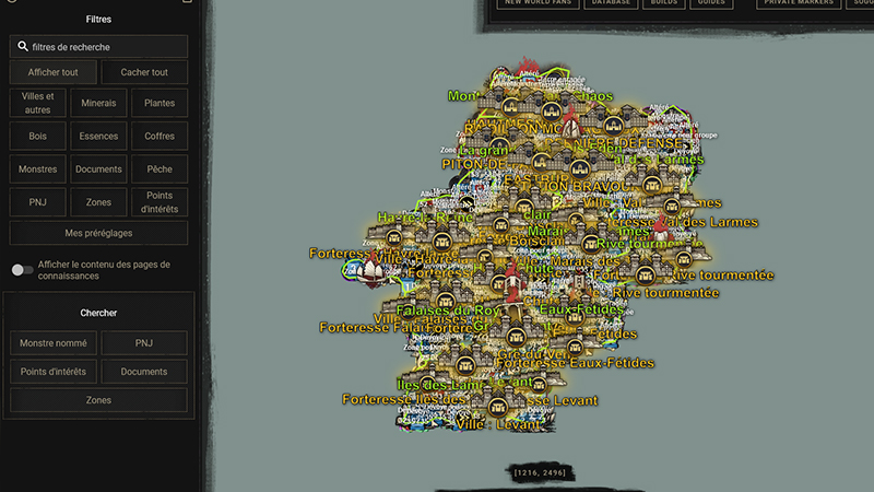 Source d’Azoth dans New World, emplacement des gisements et où en trouver ?