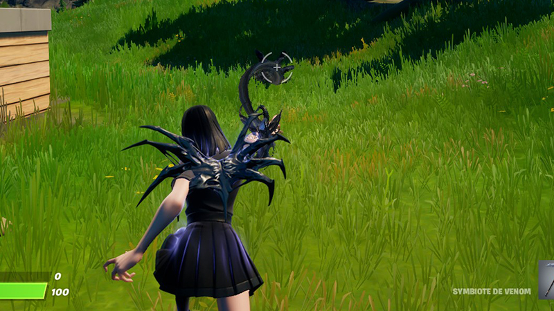 Symbiote Venom dans Fortnite, où trouver l’item ?
