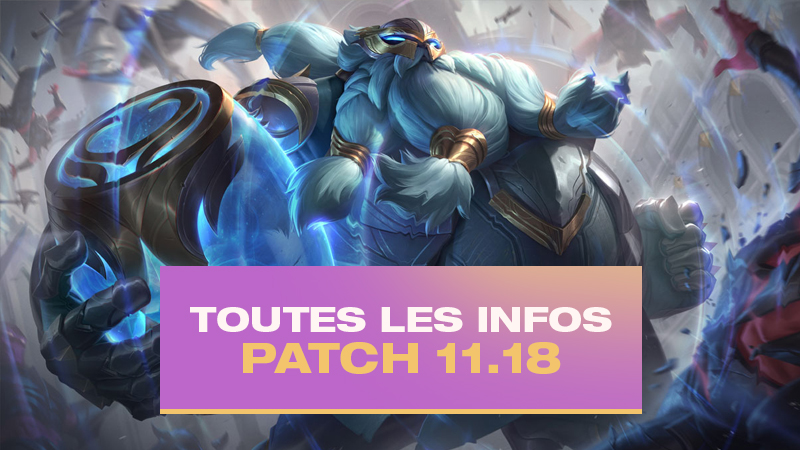 TFT Patch notes 11.18, les infos sur la mise à jour
