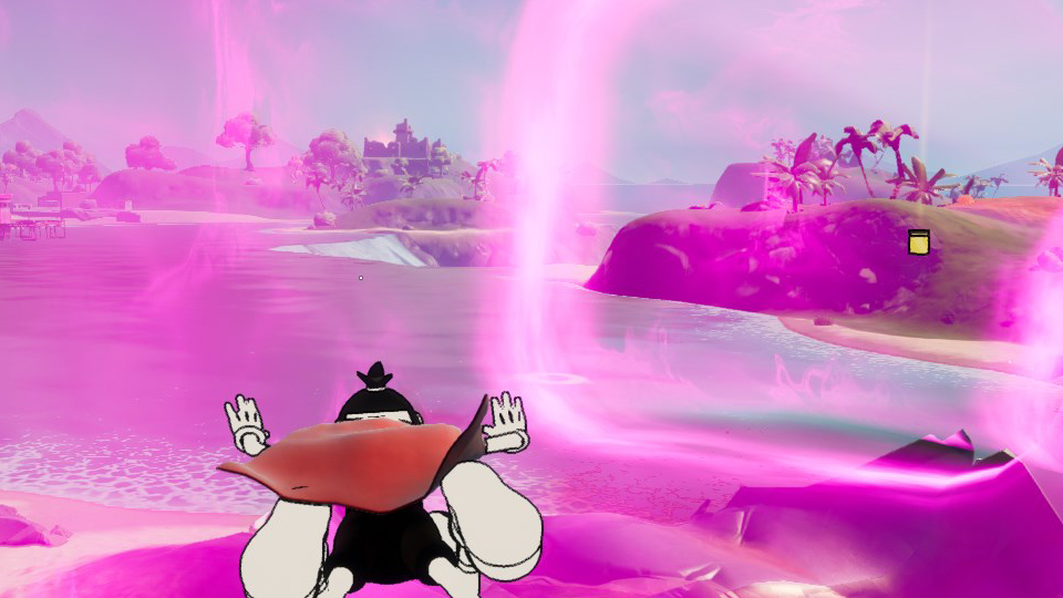 Trouver des bocaux de jaune sable à l’ouest de Pleasant Park dans Fortnite, défi saison 8