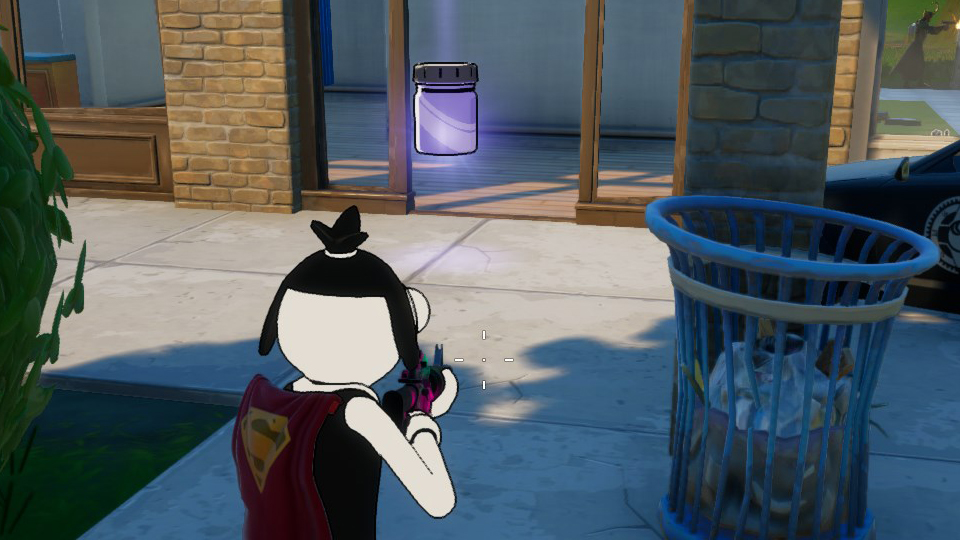 Trouver des bocaux mauve fluo à Retail Row dans Fortnite, défi saison 8