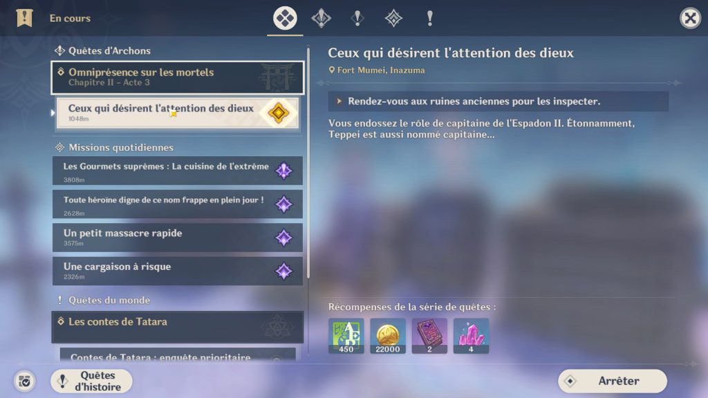 Ceux qui désirent l’attention des dieux Genshin Impact, comment réussir la quête ?