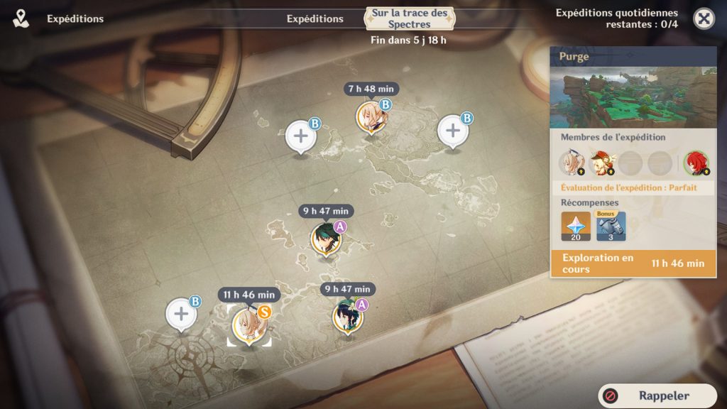 Sur la trace des spectres Genshin Impact, comment participer à l’événement ?