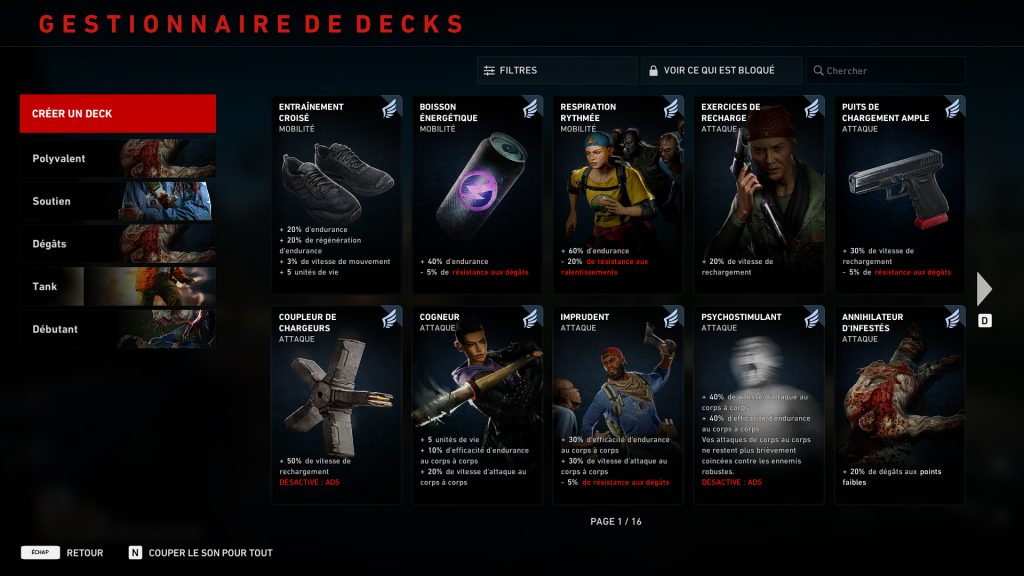 Tier list cartes Back 4 Blood, quels sont les meilleurs decks ?