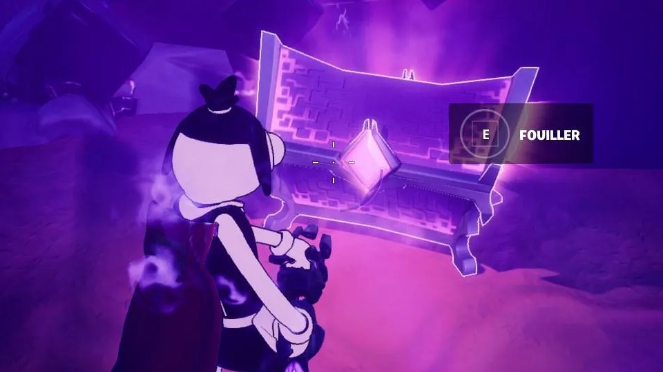 Porter une arme des Détours dans Fortnite, défi Reine Cube saison 8