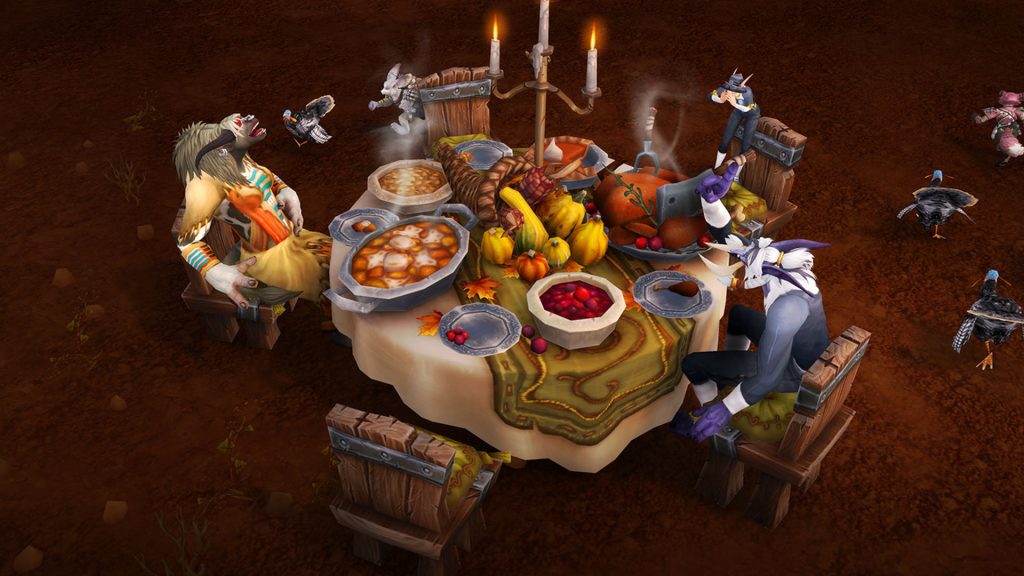 Les bienfaits du pelerin sur WoW, dates et heures de l’evenement