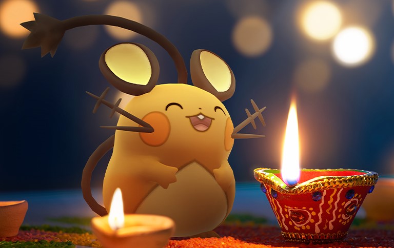Dedenne arrive sur Pokémon GO pour la Fête des Lumières