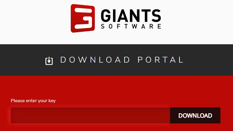 Eshop GIANTS Software com, comment entrer une clé ?
