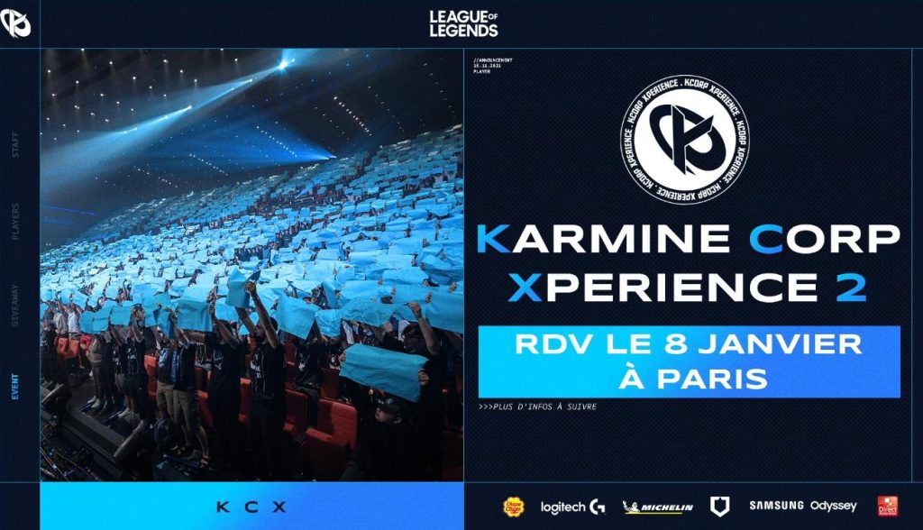 KCorp KCX 2, quelle est la date de la deuxième édition de l’événement Karmine Corp ?