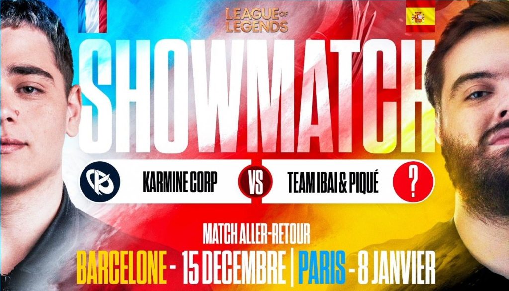 Showmatch KCorp vs Ibai, quand auront lieu les matchs de LoL France – Espagne ?