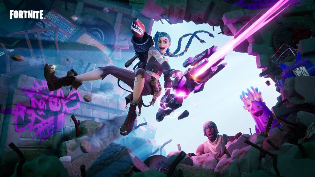 Jinx d’Arcane Fortnite, comment avoir le skin ?