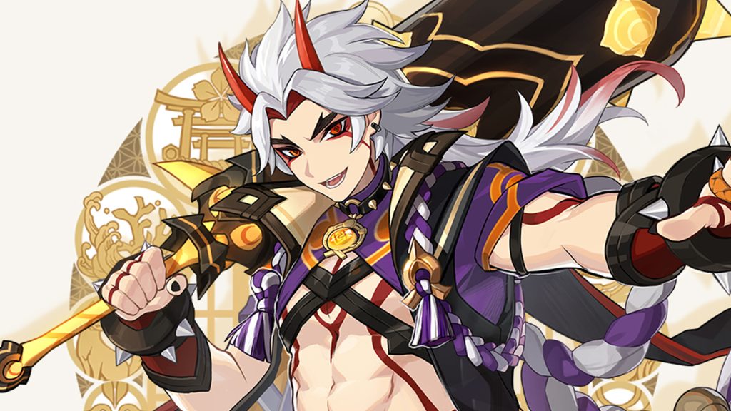 Arataki Itto Genshin Impact, nouveau perso en 2.3