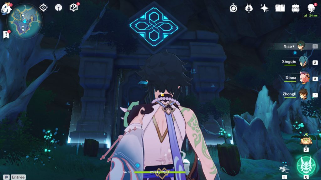 Cour d’hibernation Genshin Impact, comment accéder au donjon ?