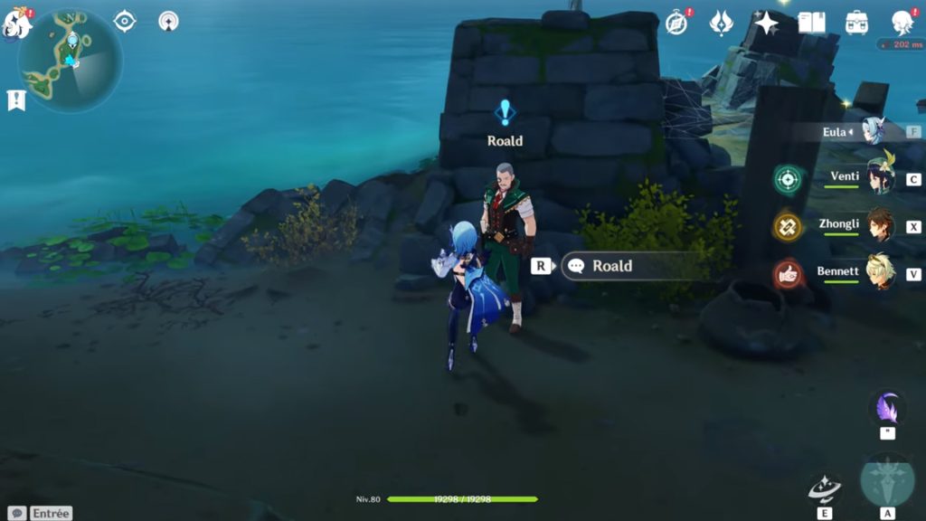 La saga de mr tete en l’air Genshin Impact, comment réussir la quête ?