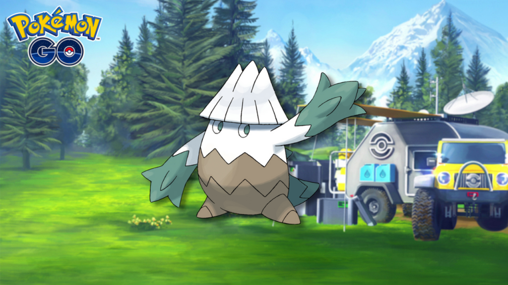 Blizzi (shiny) dans les Heures de Pokémon Vedette de décembre 2021 sur Pokémon GO