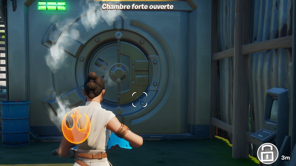 Chambre forte Fortnite, comment l’ouvrir avec un autre joueur, défi Fortnite semaine 1 saison 1 du chapitre 3