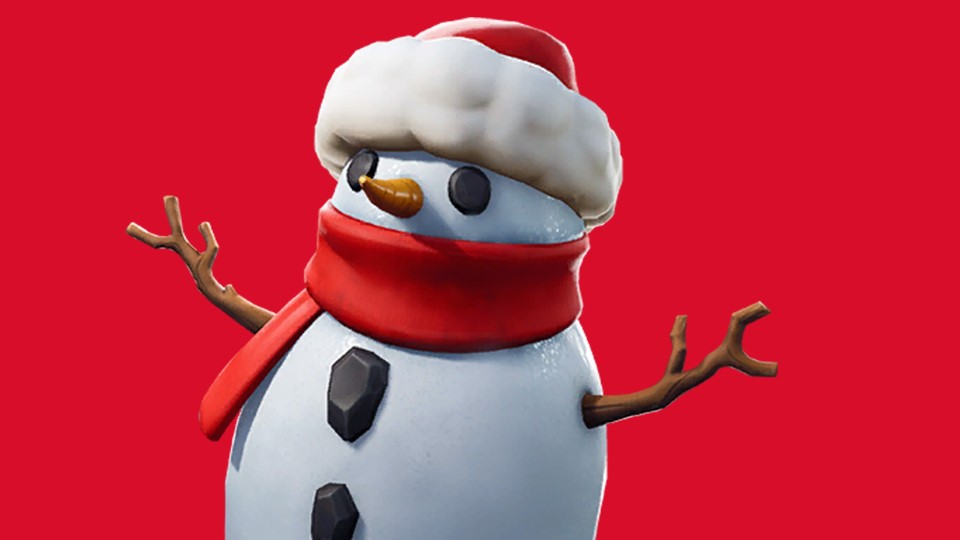 Où sont les bonhommes de neige dans Fortnite, defi de Noel ?