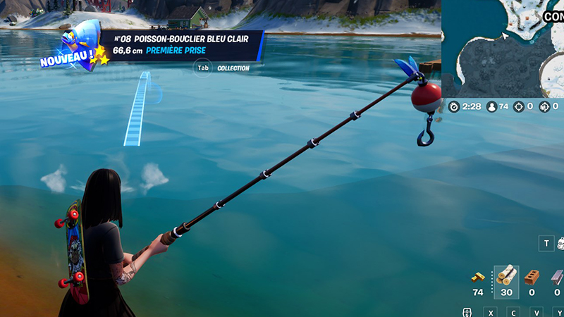 Loot Lake Fortnite, où est le lieu notable du chapitre 3 ?