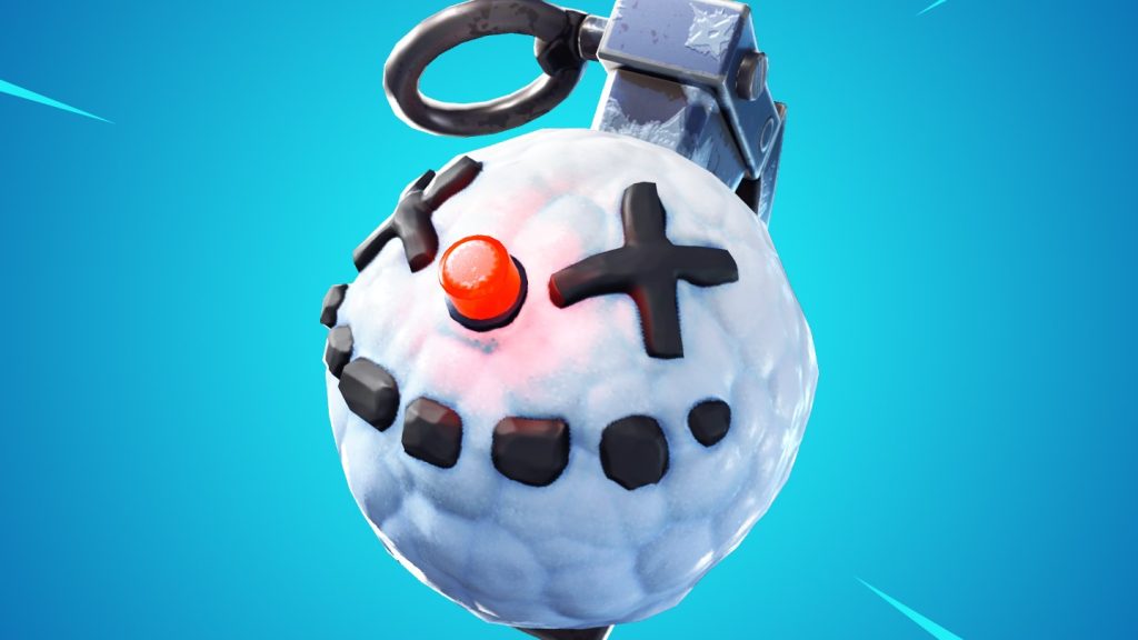 Se déplacer en ayant les pieds congelés dans Fortnite, defi de Noel