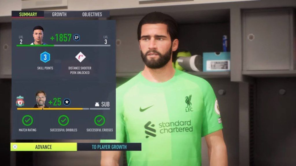 FIFA 22 Carrière joueur niveau max, jusqu’à combien peut-on monter ?