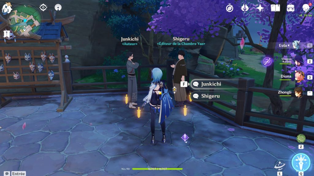 Genshin Impact Structuration de l’intrigue, comment compléter la quête ?