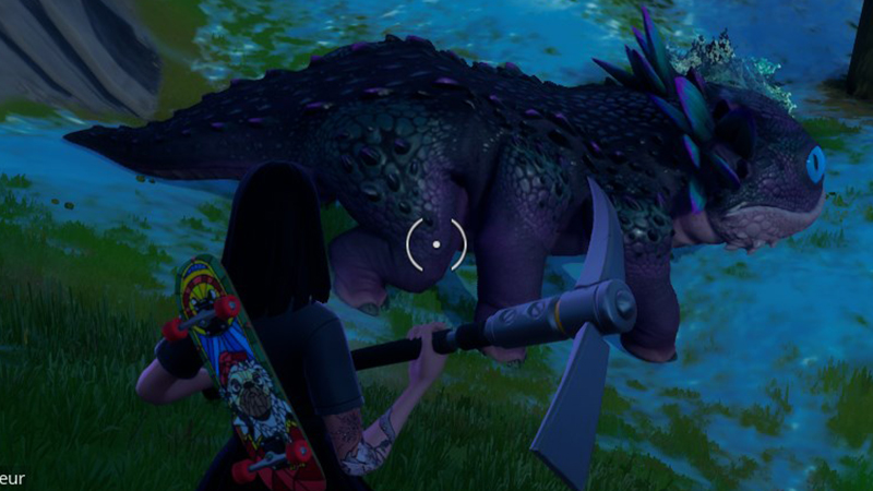 Lancer une Klombaie en se tenant à moins de 10 m d’un Klombo, défi Fortnite saison 1 chapitre 3