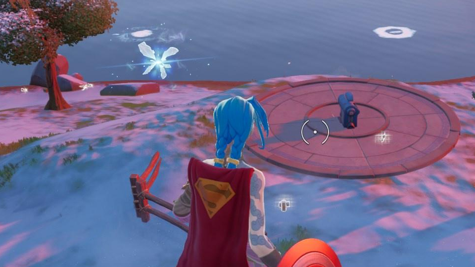 Se téléporter en utilisant des failles à différents avant-postes des Sept, défi Fortnite semaine 5 saison 1 chapitre 3