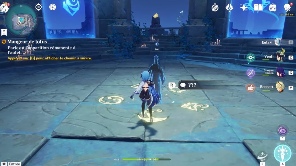 Mangeur de lotus Genshin Impact, comment accomplir la quête ?