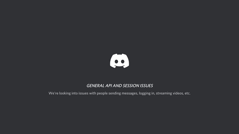 Discord General API and session issues, d’où vient le problème de connexion ?