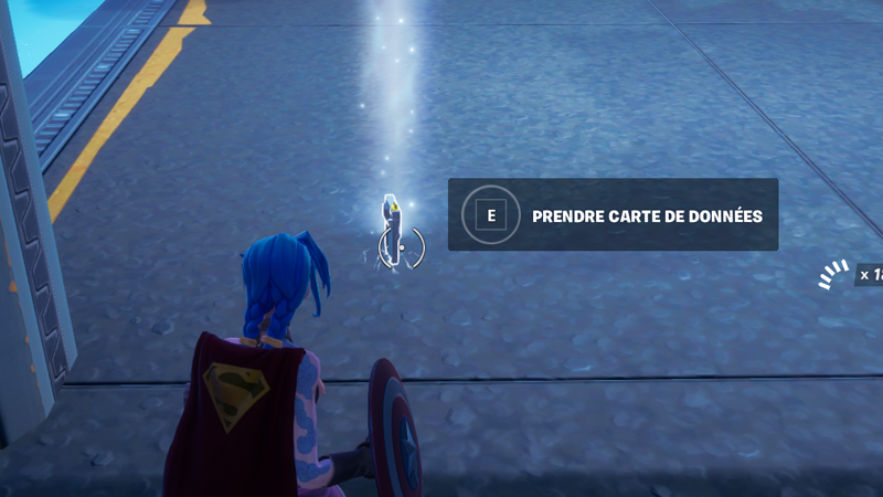 Eliminer un agent de l’IO pour obtenir une carte de données dans Fortnite, défi de la saison 1, chapitre 3