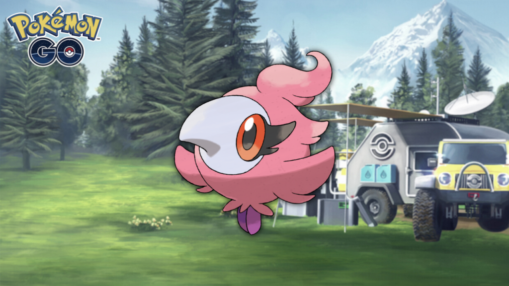 Fluvetin dans les Heures de Pokémon Vedette de février 2022 sur Pokémon GO