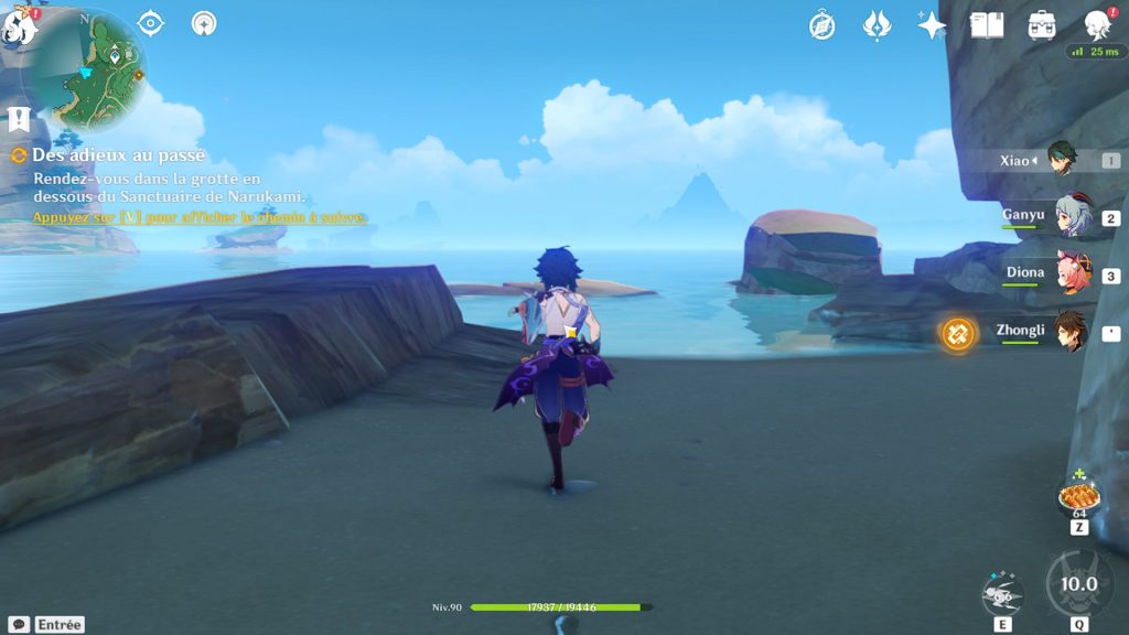 Des adieux au passé Genshin Impact, comment accomplir la quête ?