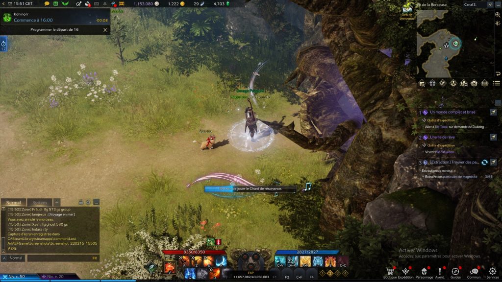 Menuet de la Forêt Lost Ark, comment l&rsquo;obtenir sur Lullaby Island ?