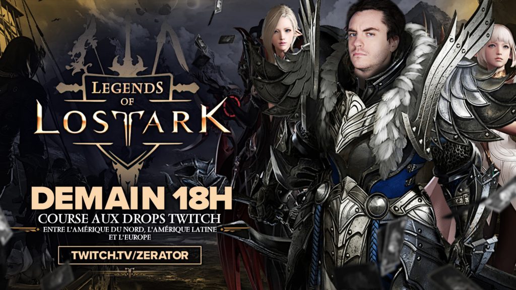 Twitch Drops Lost Ark Zerator, comment récupérer les récompenses ?