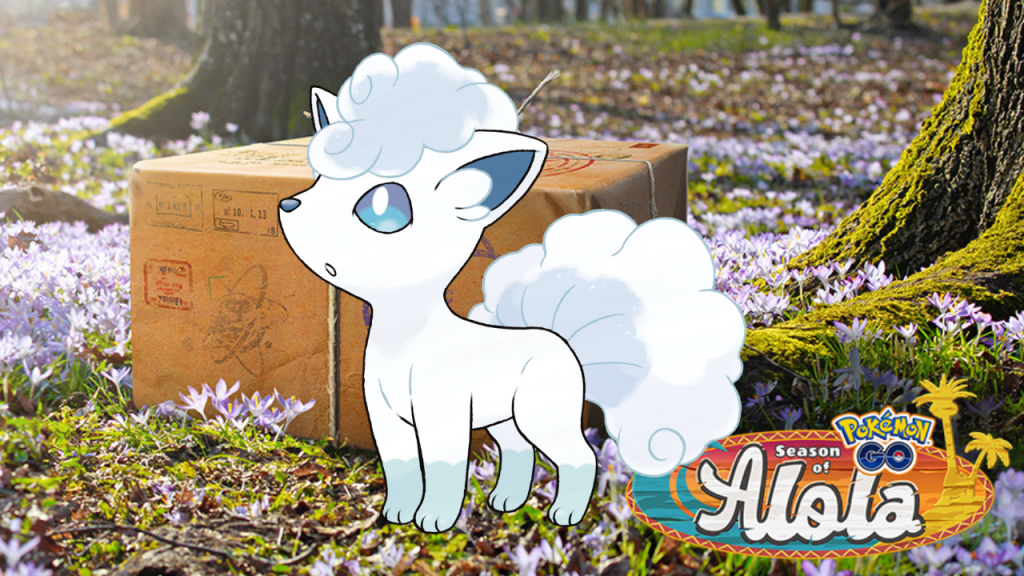 Goupix d’Alola (shiny) dans les tampons de mars 2022 et études de terrain sur Pokémon GO