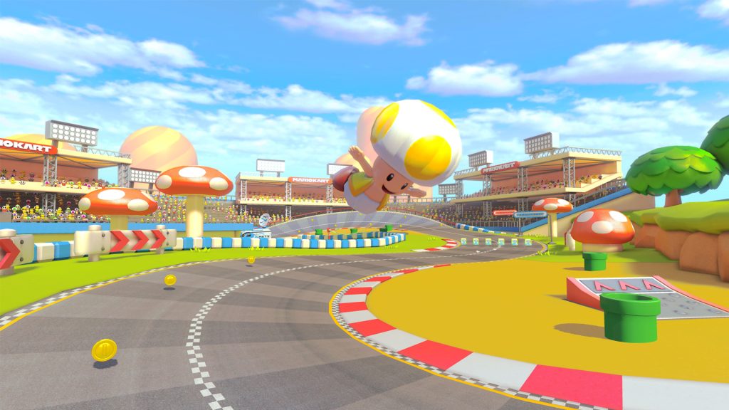 Raccourcis Circuit Toad Mario Kart 8 Deluxe, tous les short-cut du circuit