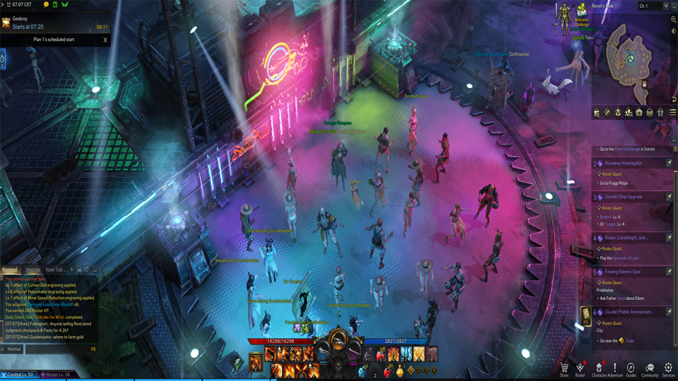 Maintenance Lost Ark du 14 avril 7am utc, combien de temps dure la mise à jour ?