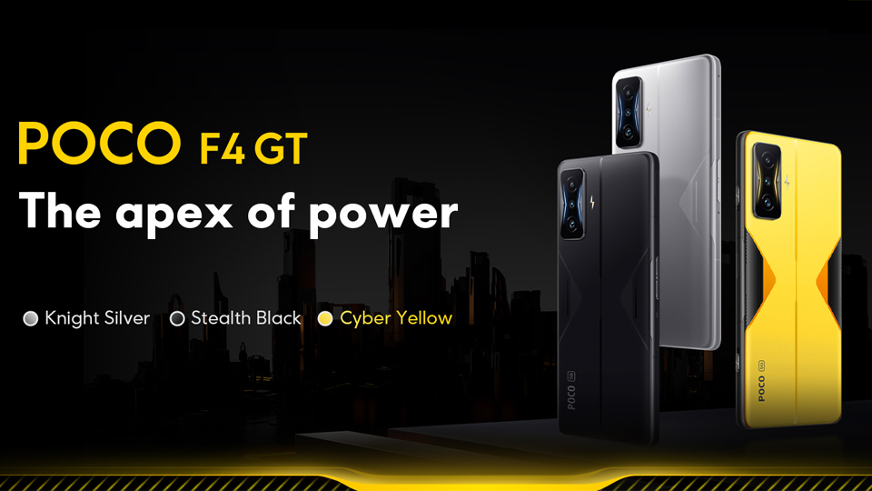 Test du POCO F4GT, mobile pour gaming très performant