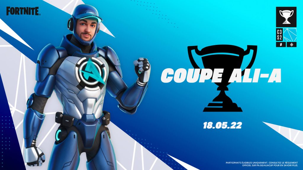 Coupe Ali A Fornite sur Fortnite, comment participer au tournoi ?