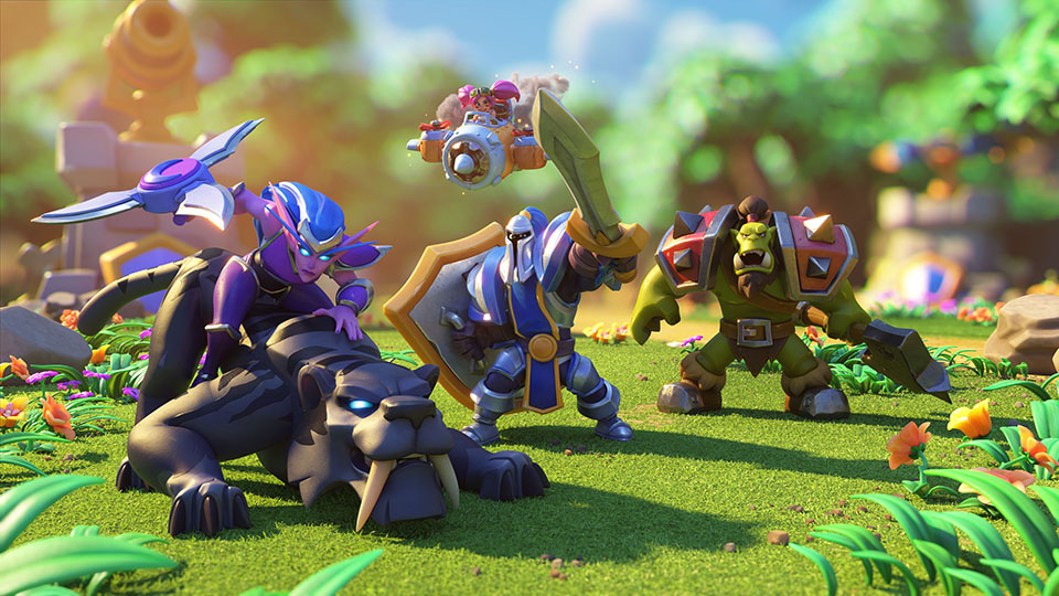 Warcraft Arclight Rumble sur PC, le jeu mobile sera-t-il seulement disponible sur iOS et Android ?