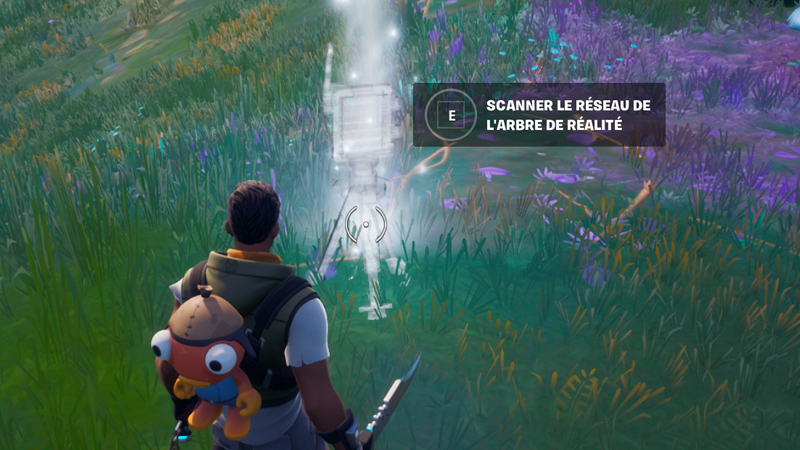 Scanner l’arbre de réalité dans Fortnite, défi saison 3, chapitre 3