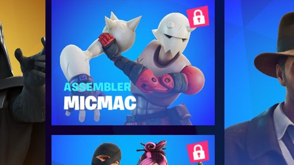 Skin Micmac Fortnite saison 3 du chapitre 3, comment l’assembler ?