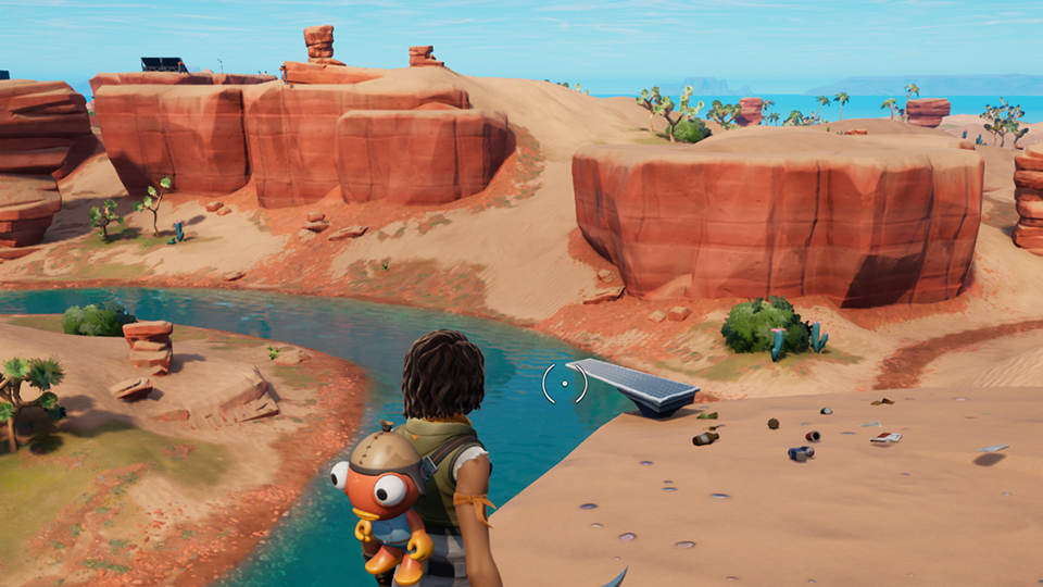 Sauter d’un plongeoir Fortnite, défi semaine 3 saison 3 chapitre 3