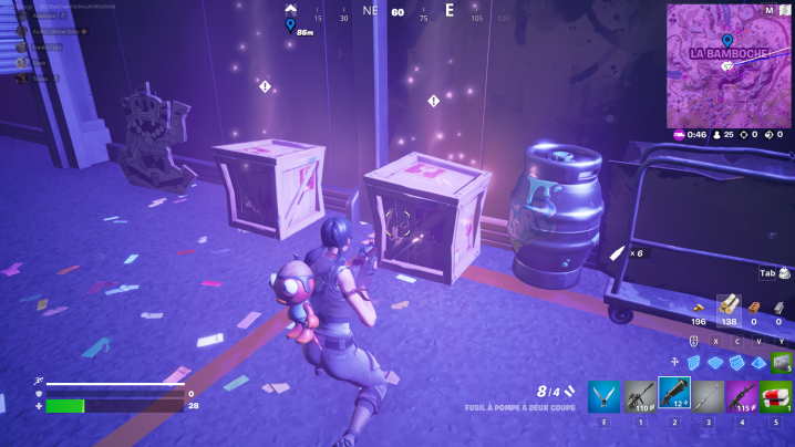 Ouvrir de force des caisses pour trouver l’holocron des Sith dans Fortnite, défi saison 3, chapitre 3